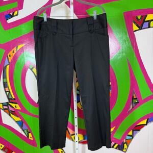 Studio Y Black Cropped Dress Pants